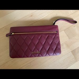 Vera Bradley Quilted Mia Wristlet